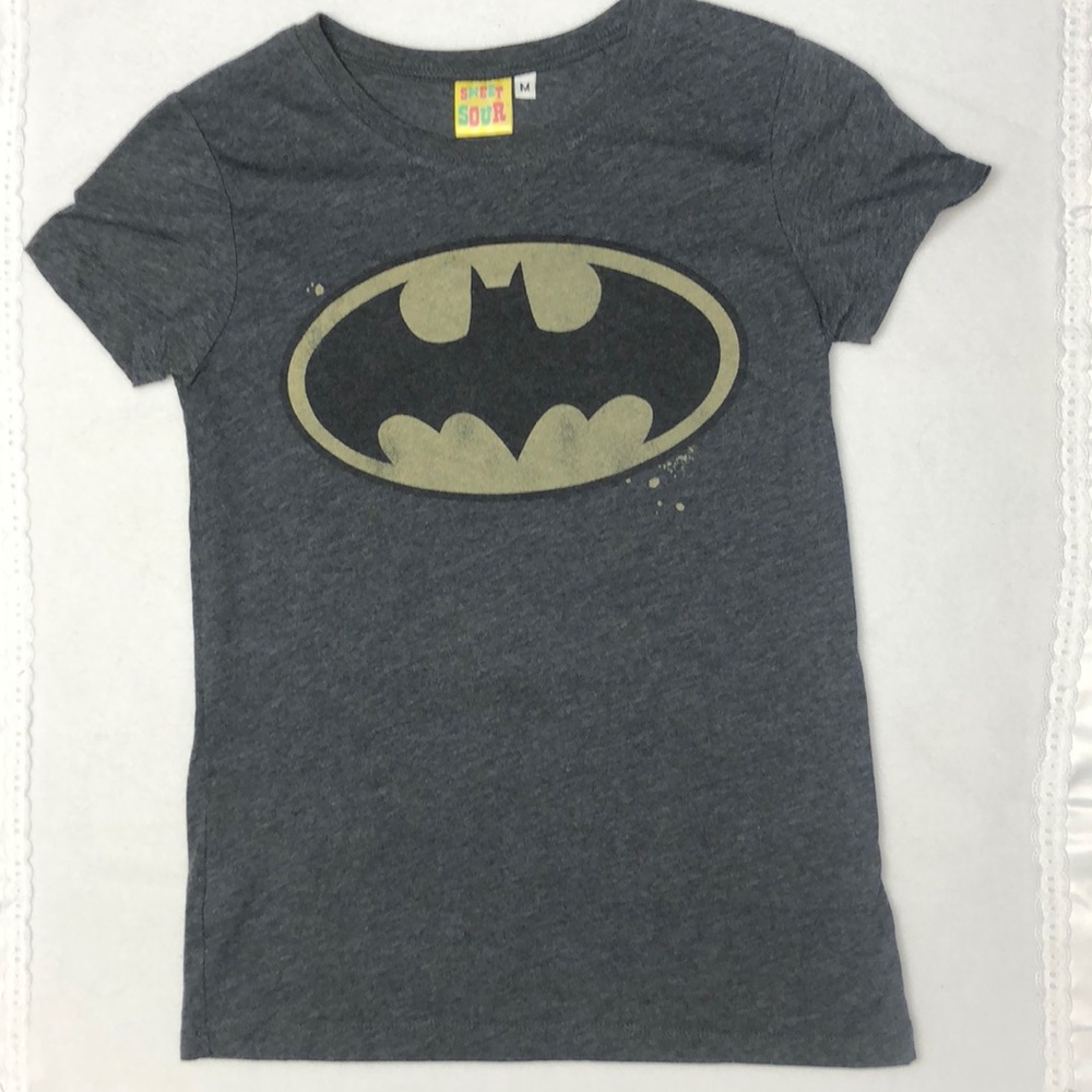 Y2K Fitted Juniors Batman graphic tee